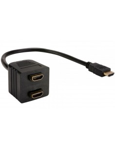 Преходник HDMI 1 in - 2 out